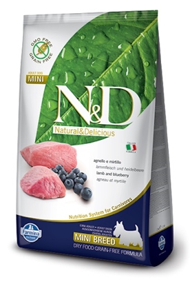 Picture of N&D Mini Dog Food – Lamb & Blueberry